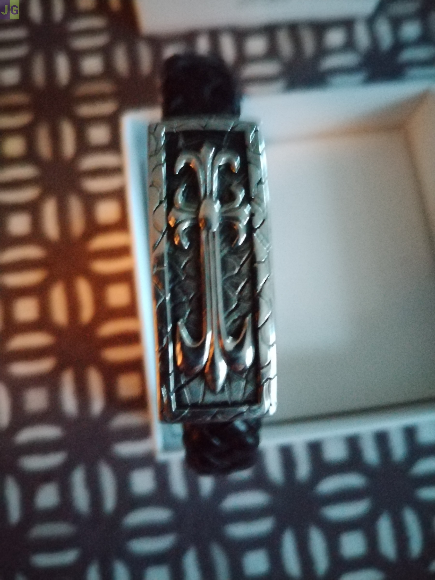 BRACELET en cuir tresse