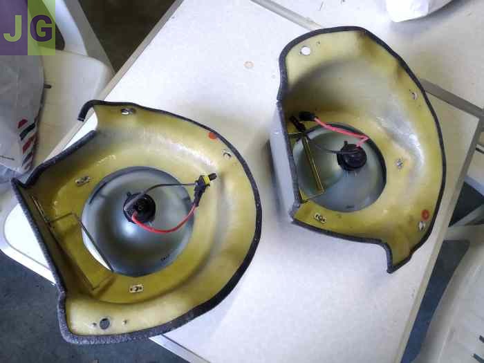 RAMPE DE PHARES +FEU DE VIRAGE XENON 306 MAXI