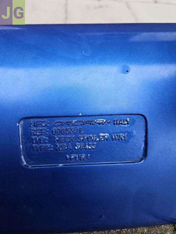 BECQUET OU SPOILER SUBARU IMPREZA/WRX/STI