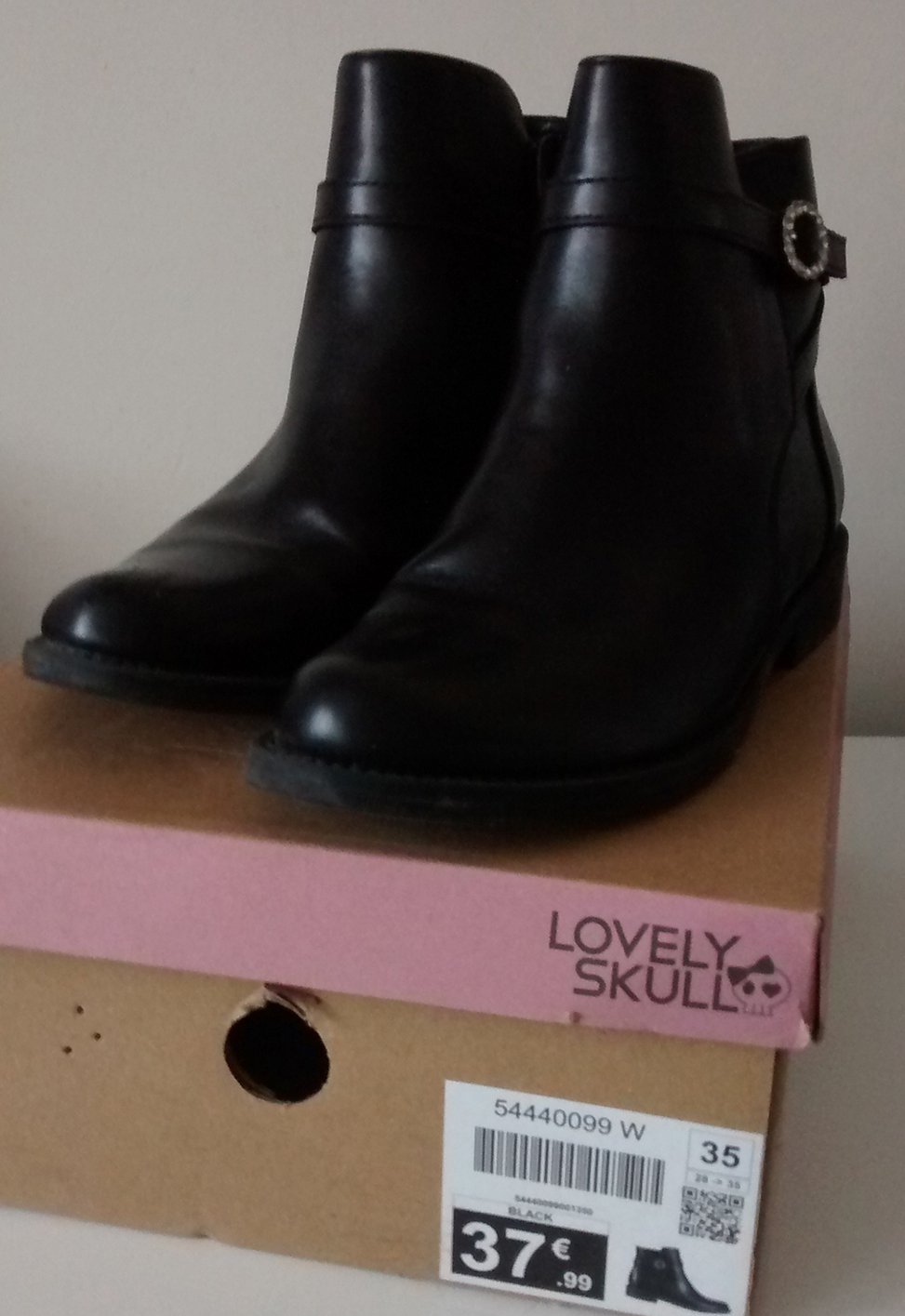 Bottines Fille - pointure 35.