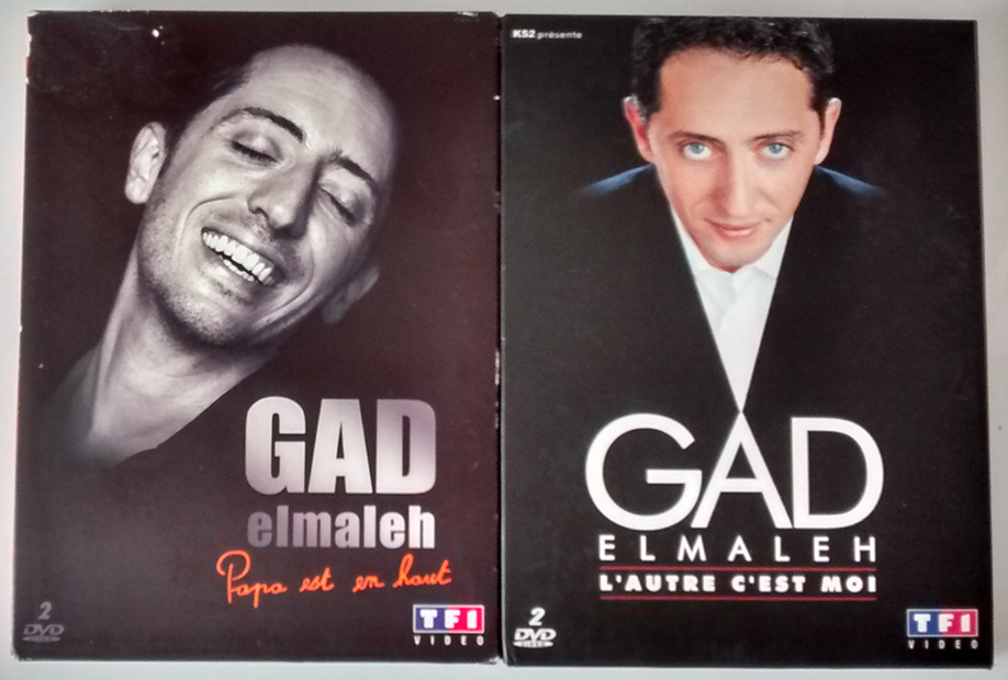 2X2 DVD Vidéo - GAD Elmaleh