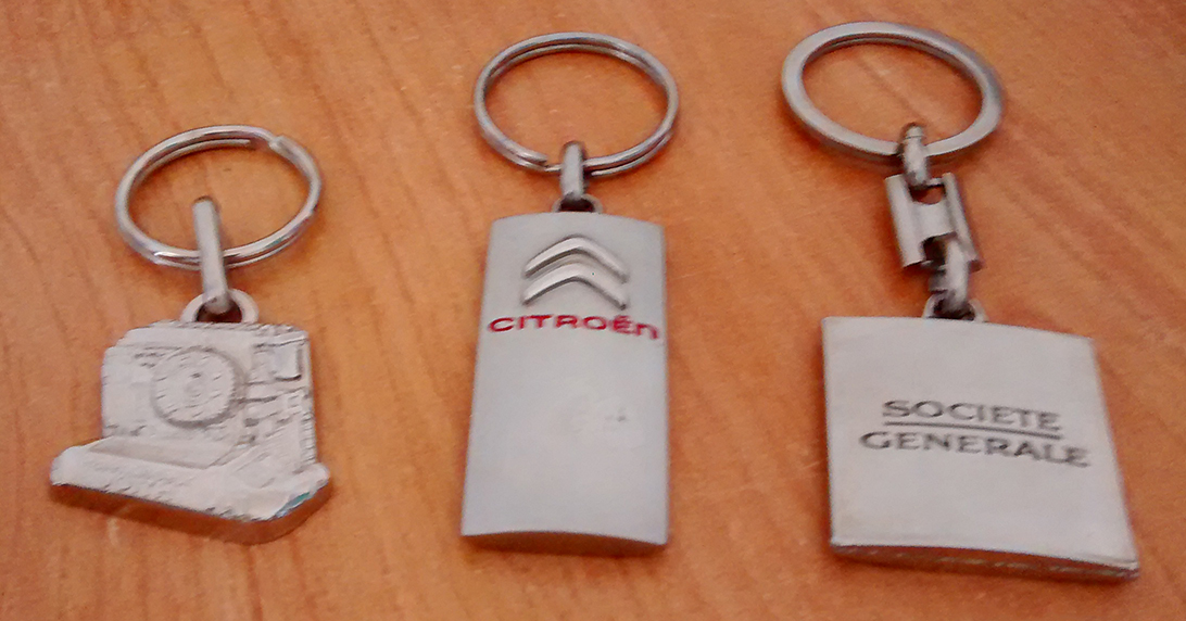 Porte-Clefs tout métal